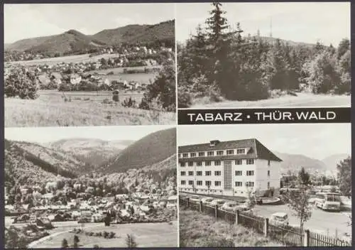 Tabarz (Thür. Wald), 4 Bilderkarte - 404170