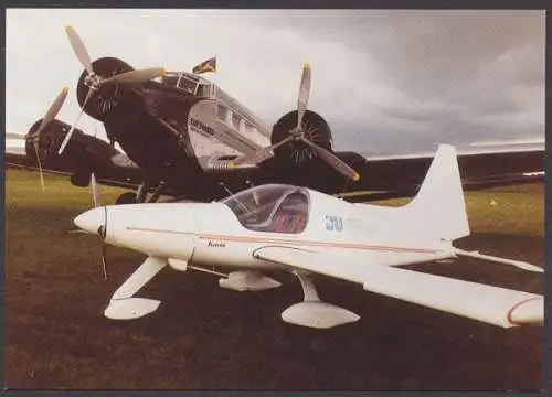 Dessau, Flugplatzfest 1995, JU 52 mit der neuen "Ultima" - 404221