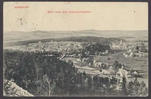 Jonsdorf, Blick nach dem Hieronymusstein - 403944