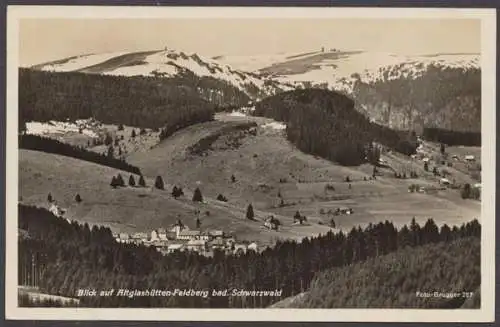 Altglashütten-Feldberg, Blick auf den Ort - 404358