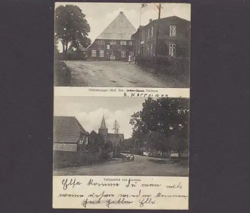 Gnissau Ahrensbök, Oldenburger Hof, Besitzer Peter Maas, p. Hand geändert - 413483