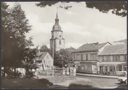 Friedrichroda/Thüringen, Blick zur ev. Kirche - 404184