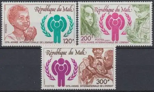 Mali, MiNr. 693-695, postfrisch - 694791