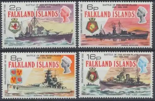 Falklandinseln, MiNr. 232-235,, postfrisch - 694432