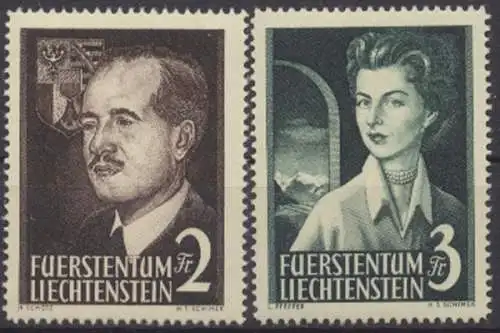 Liechtenstein, MiNr. 332-333, postfrisch - 693356