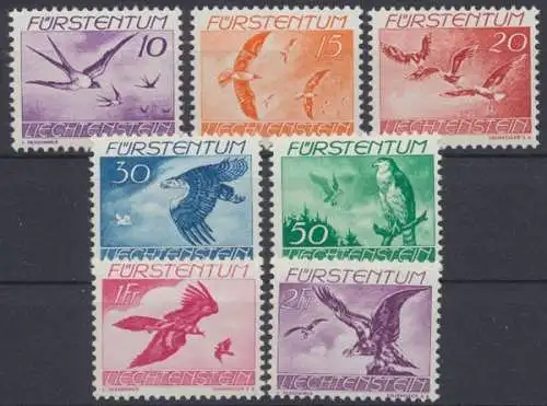 Liechtenstein, MiNr. 173-179, postfrisch - 692676