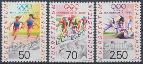 Liechtenstein, MiNr. 1035-1037, postfrisch - 694801