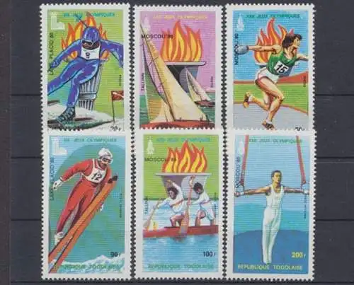 Togo, MiNr. 1380-1385, postfrisch - 73404