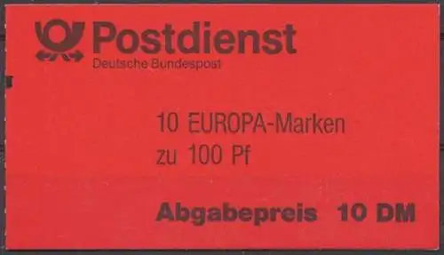 Deutschland (BRD), MiNr. MH 30 mit Zählbalken, postfrisch - 600148