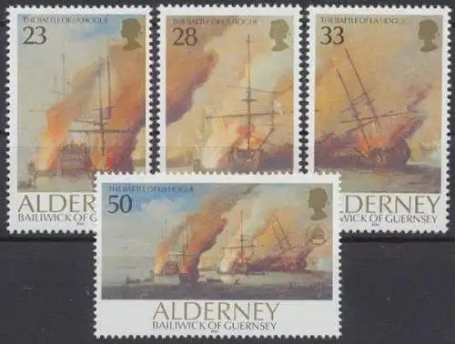 Alderney, MiNr. 55-58, postfrisch - 73692