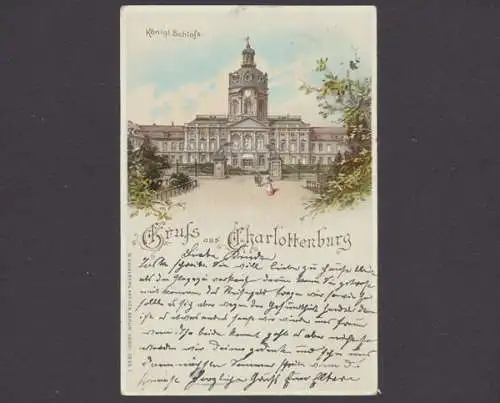 Berlin - Charlottenburg, Königl. Schloss - 410767