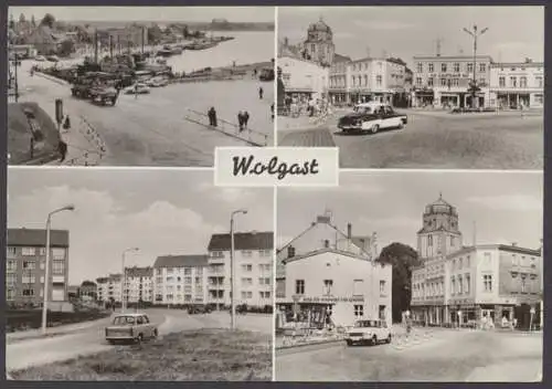 Wolgast, Hafen, Platz der Jugend, Dr.-Theodor-Neubauer-Straße - 410493