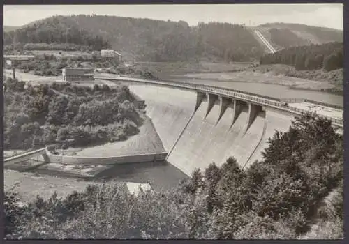 Wendefurt (Harz), die neue Talsperre bei Wendefurt - 410497