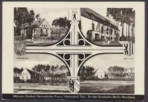 Hermsdorf/Thür., Mitropa Rasthof "Hermsdorfer Kreuz" - 410460