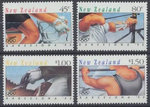 Neuseeland, MiNr. 1226-1229 A, postfrisch - 694802