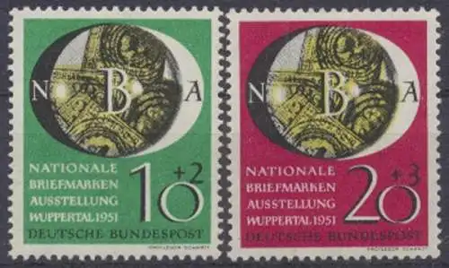 Deutschland (BRD), MiNr. 141-142, postfrisch - 600330