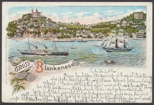 Hamburg, Gruß aus Blankenese - 410909