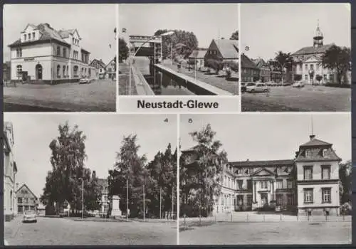 Neustadt-Glewe, 5 Ortsansichten - 411462