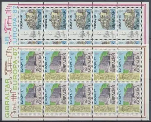 Gibraltar, Michel Nr. 519-520 KB, postfrisch - 601620