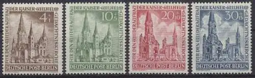 Berlin, MiNr. 106-109, postfrisch - 600683