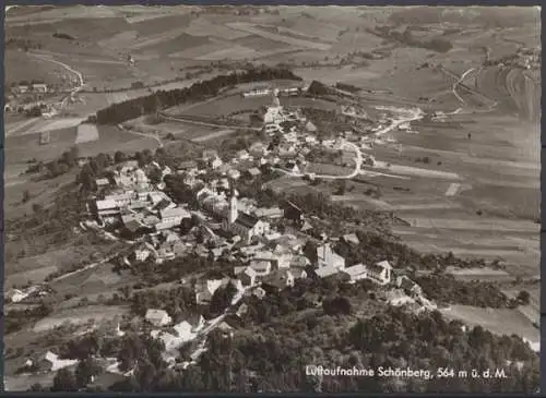 Schönberg, Ortsansicht, Luftaufnahme - 411246