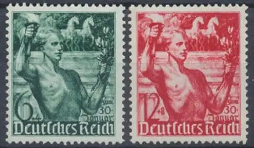 Deutsches Reich, MiNr. 660-661, postfrisch - 601880