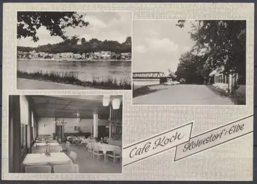 Hohnstorf (Elbe), Cafe Koch, Bes. Günther Peters - 411342