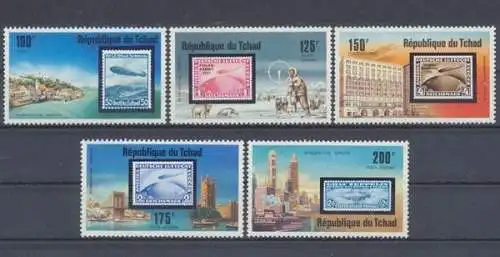 Tschad, Michel Nr. 775-779, postfrisch / MNH - 690367