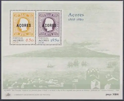 Azoren, Michel Nr. Block 1, postfrisch/MNH - 690196