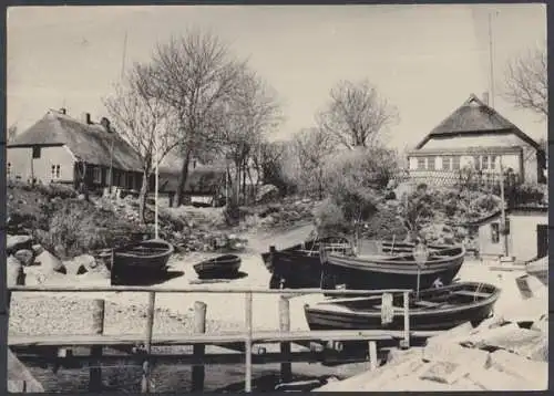 Vitt, Fischerdorf auf der Insel Rügen, Ortsansicht - 411883