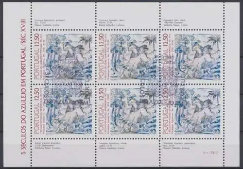 Portugal, MiNr. 1592 Kleinbogen, ESST - 690267