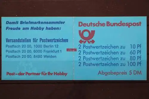 Deutschland (BRD), MiNr. MH 26 a mit Zählbalken, postfrisch - 601132