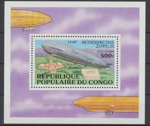 Kongo (Brazzaville), MiNr. Block 11, postfrisch - 601710