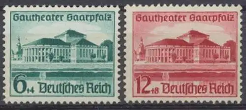 Deutsches Reich, MiNr. 673-674, postfrisch - 602478