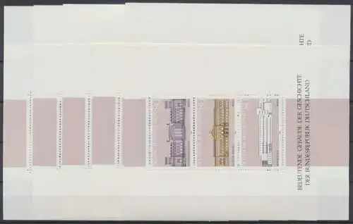 Deutschland (BRD), MiNr. Block 20, 10 Blöcke, postfrisch - 602863