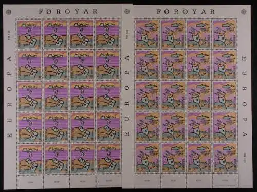 Färöer, Michel Nr. 134-135 KB, postfrisch / MNH - 690634