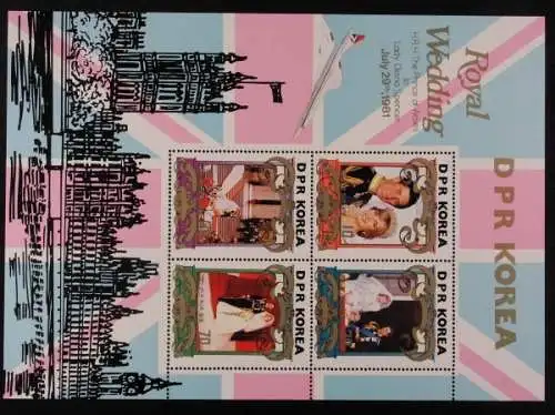 Korea - Nord, Michel Nr. 2173-2176 KB, postfrisch/MNH - 690662