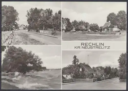 Rechlin Kr. Neustrelitz, 4 Ortsansichten - 411708