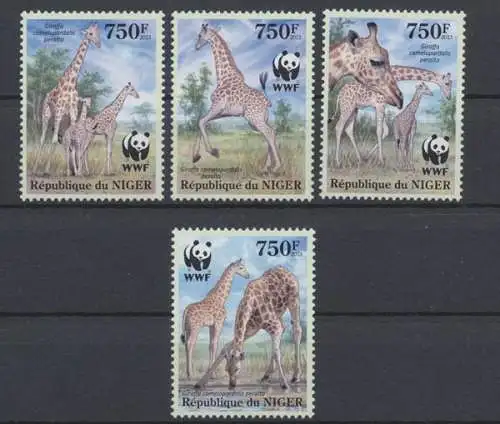 Niger, Michel Nr. 2142-2145, postfrisch/MNH - 605229