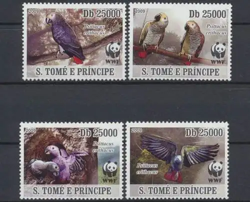 Sao Tome + Principe, Michel Nr. 3777-3780, postfrisch/MNH - 605360