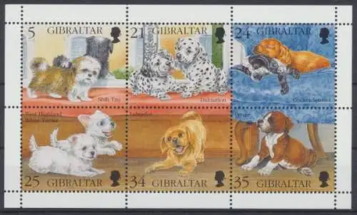 Gibraltar, MiNr. 749-754 KB, postfrisch - 603334