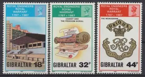 Gibraltar, Michel Nr. 538-540, postfrisch / MNH - 603330