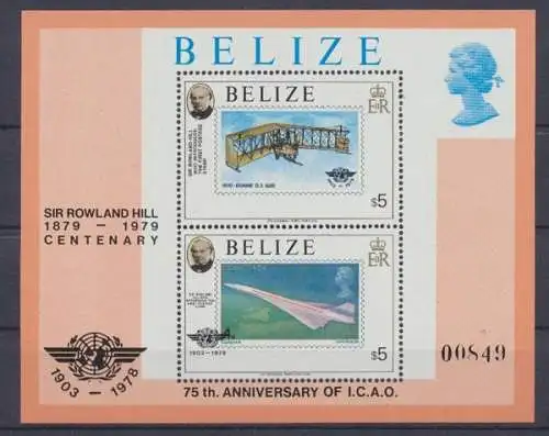 Belize, MiNr. Block 8, postfrisch - 691586