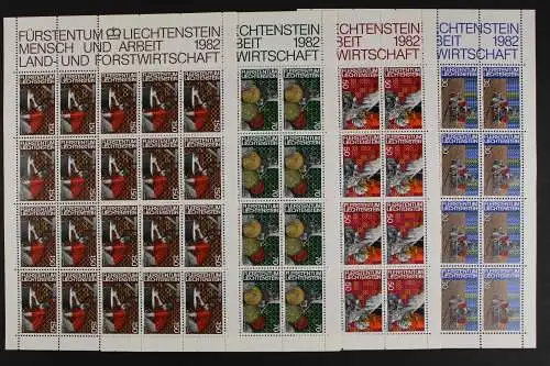 Liechtenstein, MiNr. 802-805 KB, postfrisch - 690623