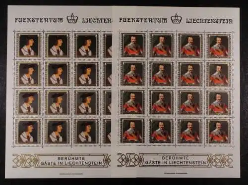 Liechtenstein, MiNr. 809-812 KB, postfrisch - 690626