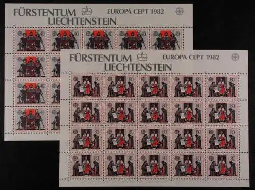 Liechtenstein, MiNr. 791-792 KB, postfrisch - 690621