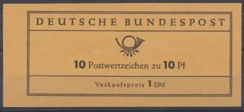 Deutschland (BRD), MiNr. MH 7 a I, postfrisch - 604163