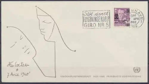 Dänemark, Michel Nr. 377, FDC - 604099