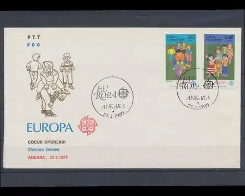 Türkei, Michel Nr. 2854-2855, FDC - 63819