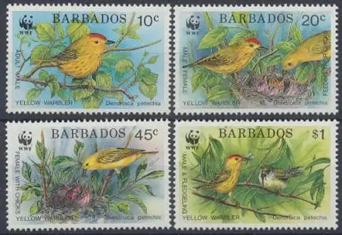 Barbados, MiNr. 770-773, postfrisch - 690757